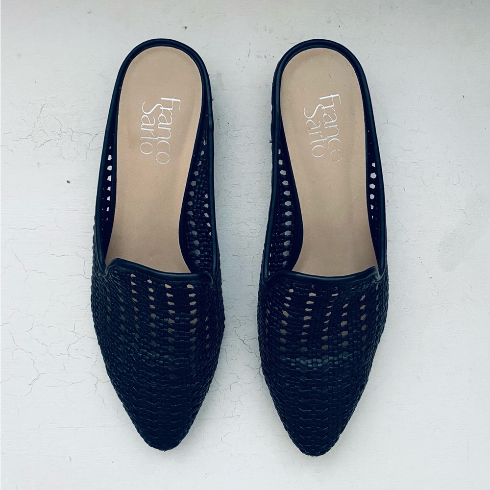 Franco Sarto Perforated Mule